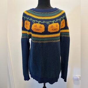 Give 'Em Pumpkin To Talk About Fair Isle Sweater